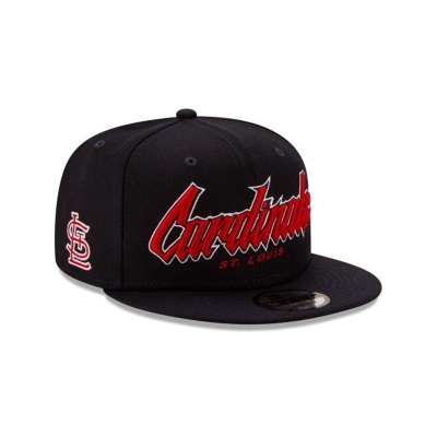 Red St. Louis Cardinals Hat - New Era MLB Slab 9FIFTY Snapback Caps USA5021748